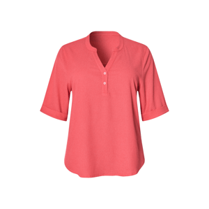 esmara® Dámská blůza XXL (korálová, 3Xl(56/58))