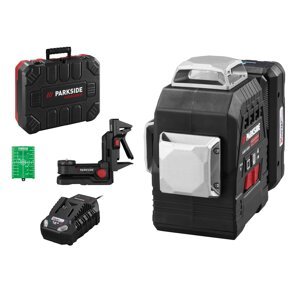 Parkside Performance® Aku křížový liniový laser Pkllp 3360 A1, 4 Ah