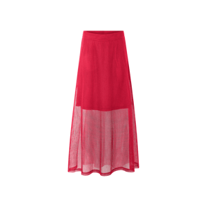 esmara® Dámská maxi sukně (červená, S(36/38))