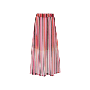 esmara® Dámská maxi sukně (červená/růžová/oranžová, L(44/46))