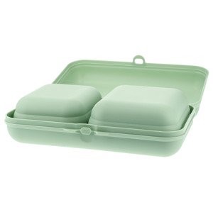 Silvercrest® Sada svačinových boxů, 5dílná (mintová)