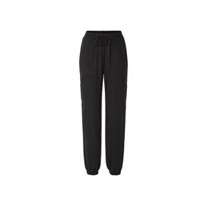 esmara® Dámské cargo kalhoty (černá, S (36/38))