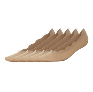 esmara® Dámské balerínové ponožky, 5 párů (béžová, 35/38)