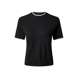 esmara® Dámský úpletový svetr (černá, L(44/46))