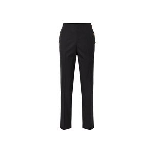 esmara® Dámské slacks kalhoty (černá, 42)