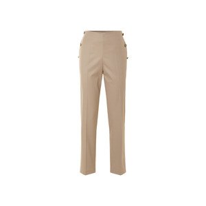 esmara® Dámské slacks kalhoty (béžová, 38)