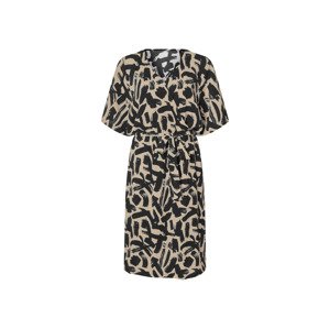 esmara® Dámské šaty XXL (béžová/vzorovaná, 3Xl(56/58))
