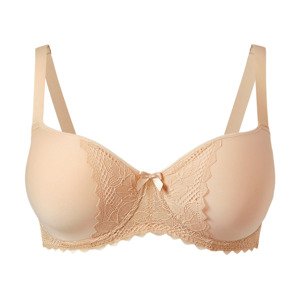 esmara® Dámská podprsenka s krajkou Spacer (béžová, 85D)
