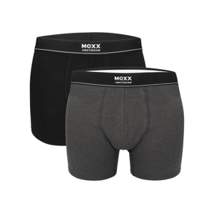 Mexx Pánské boxerky, 2 kusy (černá/šedá, XL)