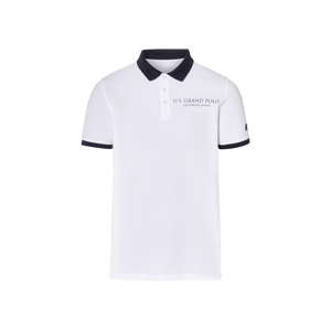 Pánské polotriko "Slim Fit" (bílá, L (52/54))