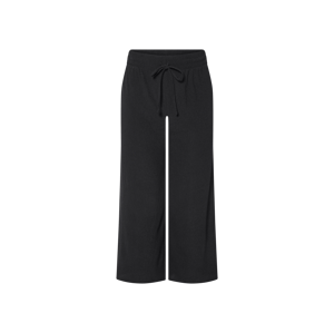 esmara® Dámské kalhoty se širokými nohavicemi XXL (černá, Xl(48/50))