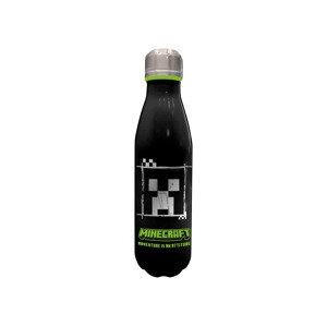 Láhev na pití (Minecraft / černá)
