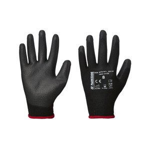 Parkside® Pracovní rukavice, 2 páry (černá/červená, 8)