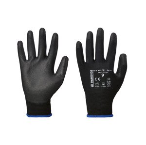 Parkside® Pracovní rukavice, 2 páry (černá/modrá, 9)