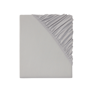 Livarno home Žerzejové napínací prostěradlo, 90-100 x 200 cm (světle šedá)