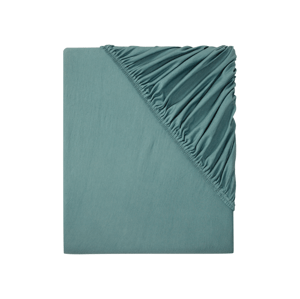 Livarno home Žerzejové napínací prostěradlo, 90-100 x 200 cm (modrá)