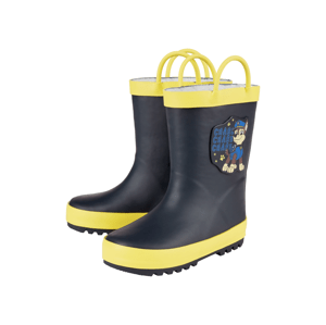 Dětské holínky Tlapková patrola (navy modrá / žlutá, 30)