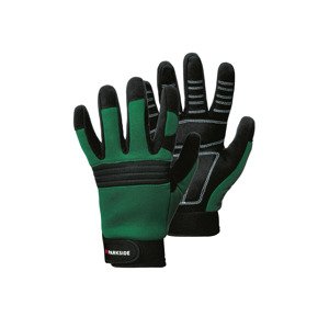 Parkside® Dámské / Pánské pracovní rukavice (zelená/černá, 8)