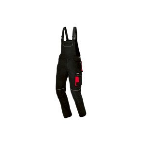 Parkside Performance® Pánské pracovní kalhoty s laclem (černá, 56)