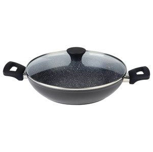 Silvercrest® Servírovací pánev z hliníkové litiny, Ø 28 cm, Ilag® (černá)