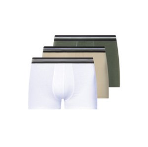 esmara Men Pánské boxerky Xxl, 3 kusy (zelená/béžová/bílá, 9/3Xl)