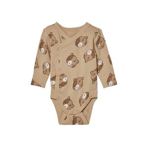 lupilu® Chlapecké zavinovací body s BIO bavlnou (hnědá, 50/56)