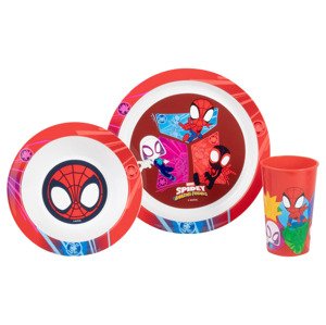 Sada dětského nádobí, 3dílná (Spidey)