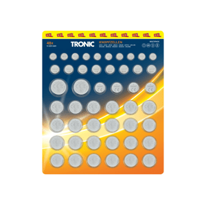Tronic® Knoflíkové baterie, 48 kusů