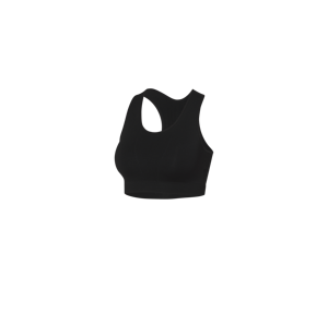 Crivit Dámská bezešvá chladivá sportovní podprsenka, Medium Level (černá, Xs(32/34))