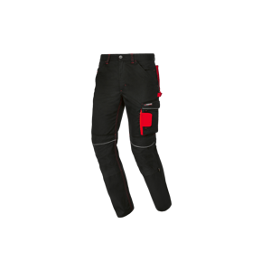 Parkside Performance® Pánské pracovní kalhoty (černá/červená, 54)