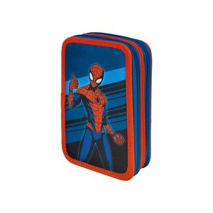 Třípatrový penál s příslušenstvím (Spiderman)