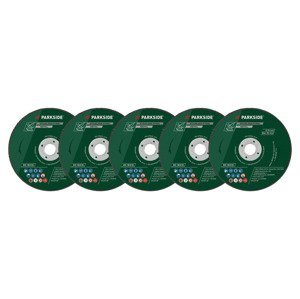 Parkside® Sada řezných a hrubovacích kotoučů / Diamantový řezný kotouč (řezné kotouče na kov, 5 kusů)