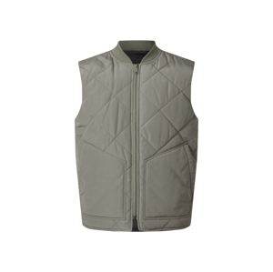esmara Men Pánská prošívaná vesta (khaki, L(52/54))