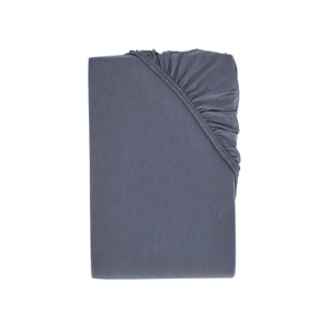 Livarno home Žerzejové napínací prostěradlo, 180-200 x 200 cm (navy modrá)