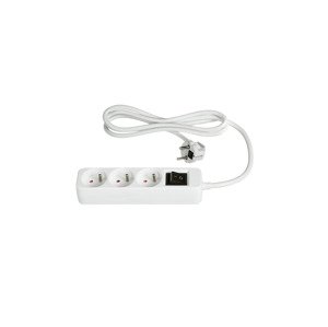 Tronic® Zásuvková lišta (bílá)