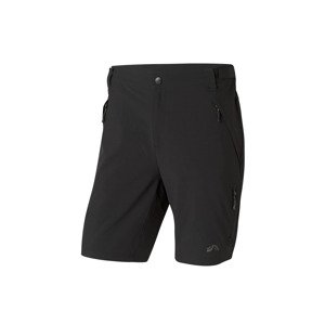 Crivit Pánské funkční cyklistické kraťasy 2 v 1 (černá, 48)