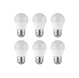 Livarno home LED žárovky, 6 kusů (E27 klasický kulatý tvar)