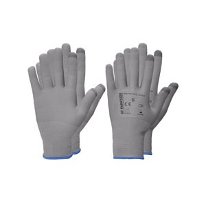 Parkside® Pracovní rukavice, 2 páry (šedá/modrá, 9)