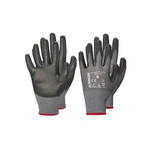 Parkside® Pracovní rukavice, 2 páry (antracitová/červená, 8)