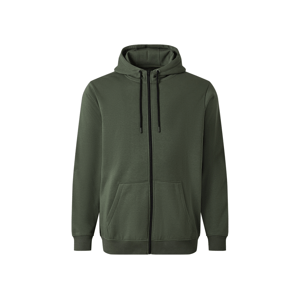 esmara Men Pánská tepláková mikina XXL (zelená, 4XL (68/70))