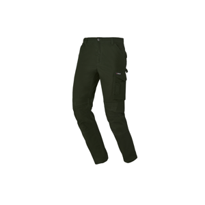 Parkside® Pánské pracovní cargo kalhoty (tmavě zelená, 56)