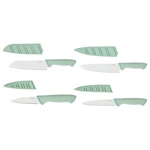 Silvercrest® Sada kuchyňských nožů, 4dílná (Sada 4 kusů Mint)