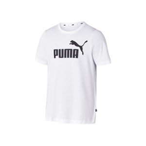 Puma Pánské triko ESS Logo Tee (bílá, L)