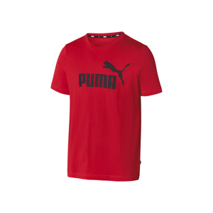 Puma Pánské triko ESS Logo Tee (červená, L)