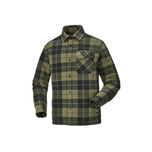 Parkside® Pánský flanelový overshirt (khaki, L (52/54))