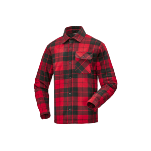 Parkside® Pánský flanelový overshirt (červená, XXL (60/62))