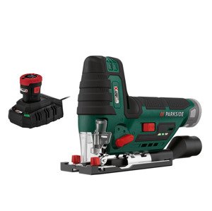 Parkside® Aku přímočará pila Pstka 12 B3, 2 Ah