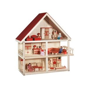 roba Dřevěný domeček pro panenky (dolls house)