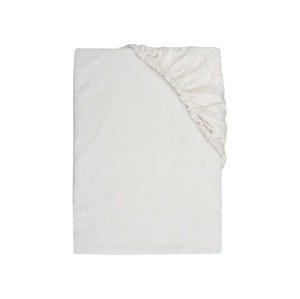 Castell FlanelovÃ© napÃ­nacÃ­ prostÄ›radlo (cotton fabric, 90-100 x 200 cm, Å¡edÃ¡)