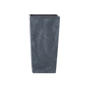 Prosperplast Květináč Urbi Square (antracitová ve vzhledu betonu, 24 x 45 x 24 cm)